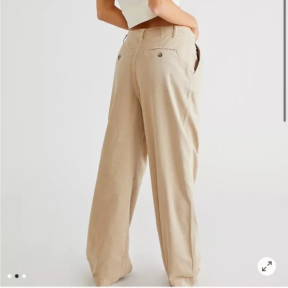 Free People Addy Chino Pants - Picture 2 of 6
